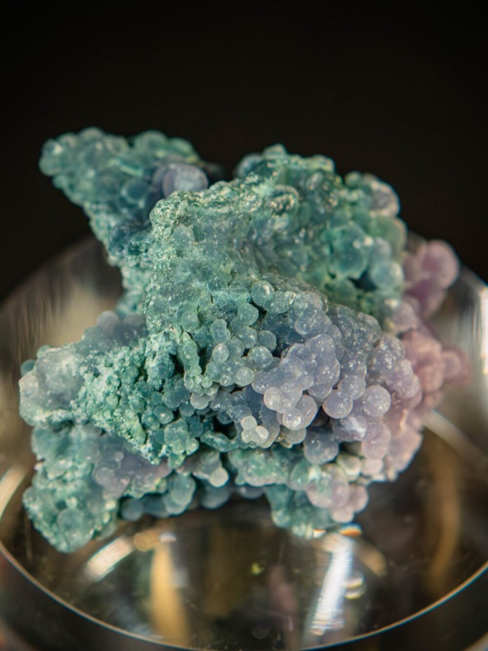 RARE Bi-Color Grape Agate Crystal Specimen 22g